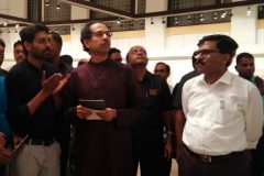 Honorable CM Uddhav Thackeray And Sanjay Raut Visited Our Art Exhibition At Jehangir Art Gallery