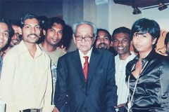 Dhiraj-Hadole-At-Tao-Art-gallery-With-H-S-Raza-3